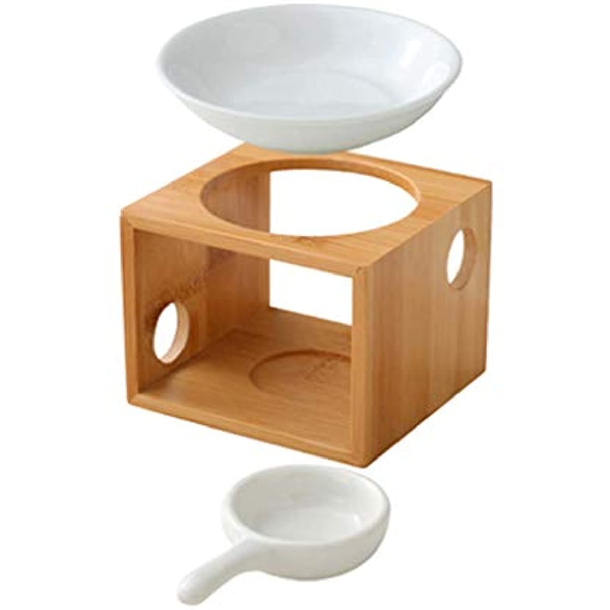 Candle Zero - 1pc Tealight Essential Bamboo Aromatic,Arom Essential