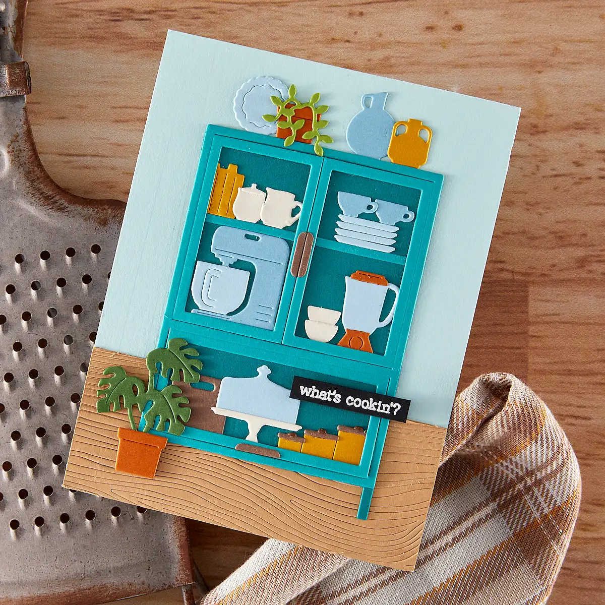 Candle Sachet - Coffee Machine Metal Cutting Dies Retro