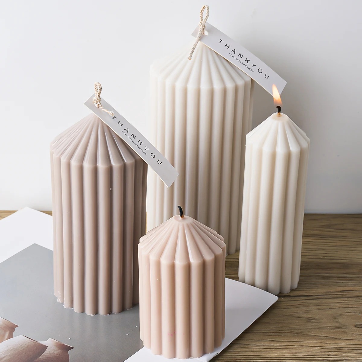 Candle Supplies In Bulk - Simply Style Cylindrical Candle Silicone Mold