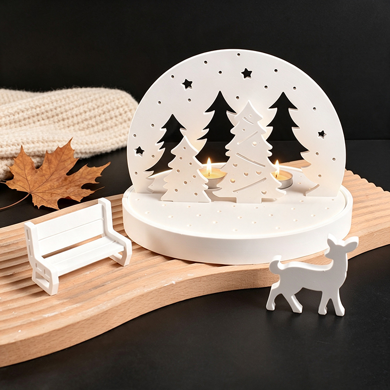 Christmas Elk Tealight Candle  - Candle Zero recension och pris