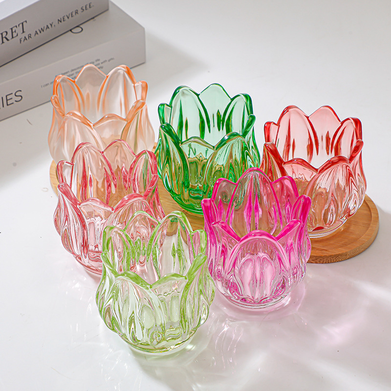Empty Glass Tulip Candle Holde - Candle Zero recension och pris