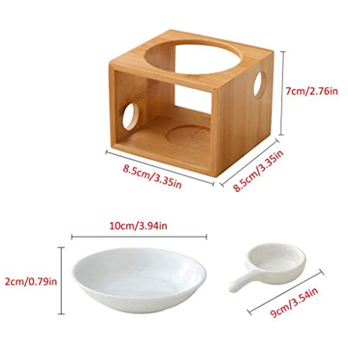 1pc Tealight Essential  Bamboo - Candle Zero recension och pris