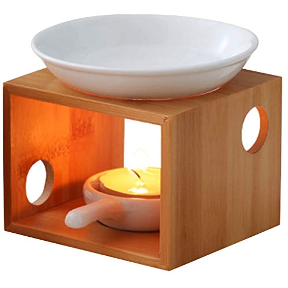 1pc Tealight Essential  Bamboo - Candle Zero recension och pris