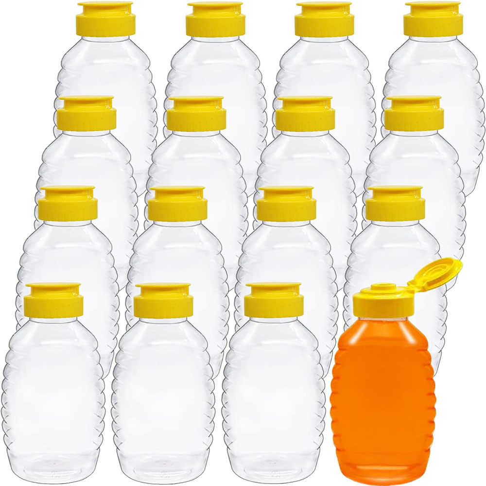 8oz Clear Plastic Honey Bottle - Mason Jar 8Oz recension och pris