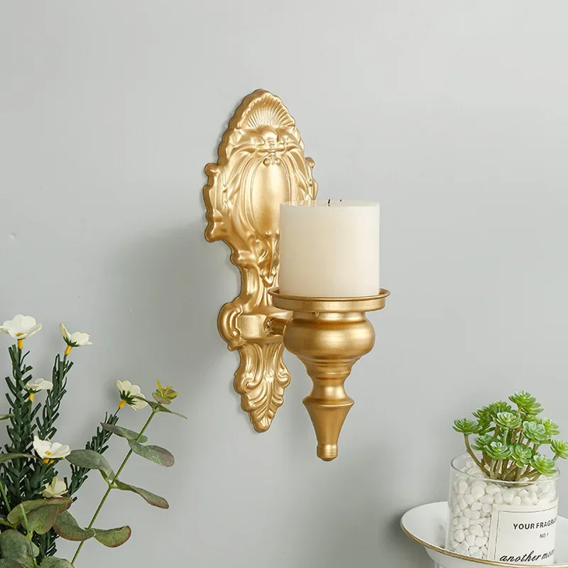 Gold Mounted Wall Candle Holde - Candle Zero recension och pris
