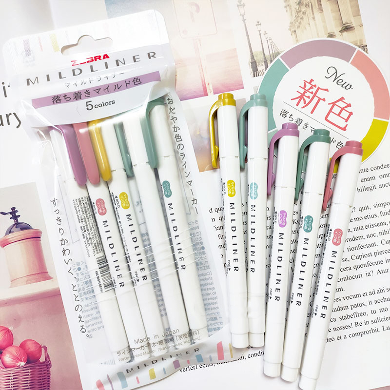 NEW zebra mildliner highlighte - Copic Marker Sketch recension och pris