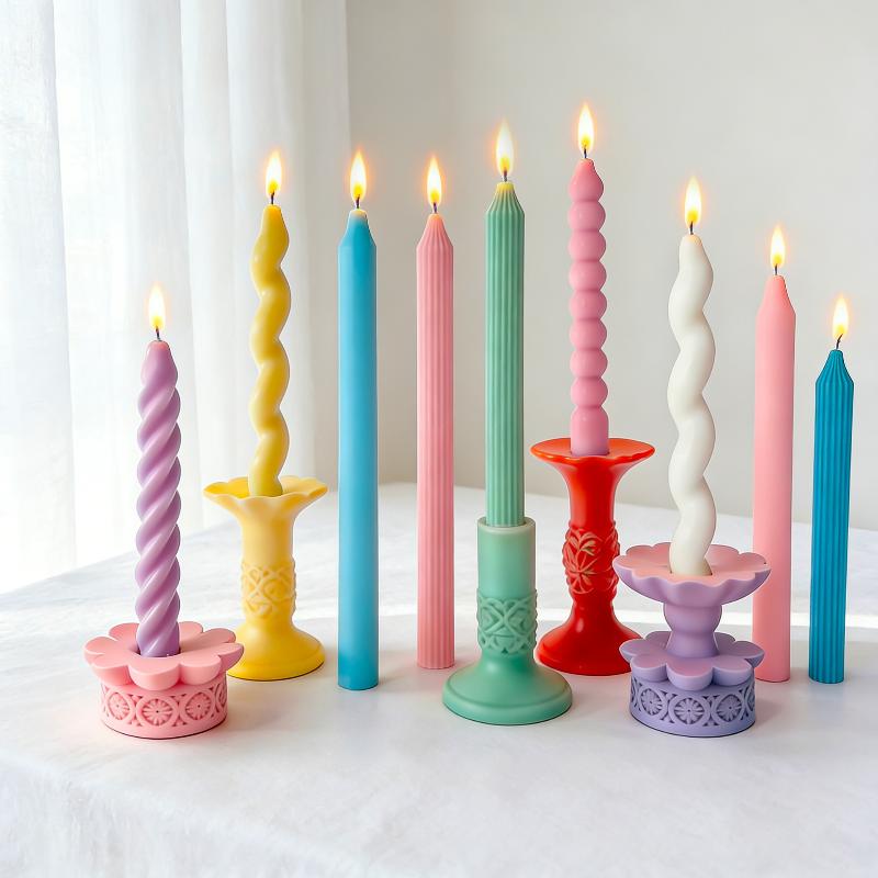 Long Spiral Silicone Candle Mo - Candle Supplies In Bulk recension och pris