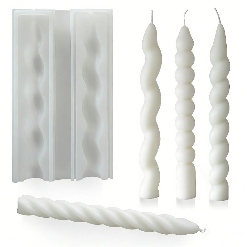 Long Spiral Silicone Candle Mo - Candle Supplies In Bulk recension och pris