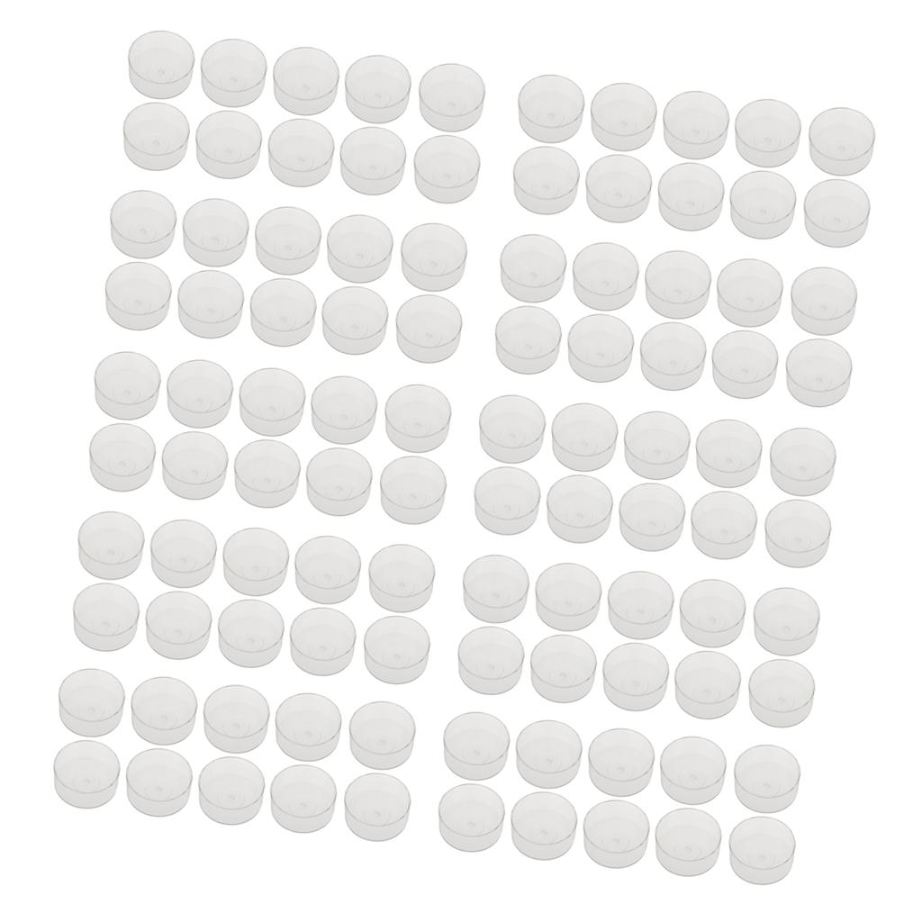 Practical 100 pcs Plastic Tran - Candle Zero recension och pris