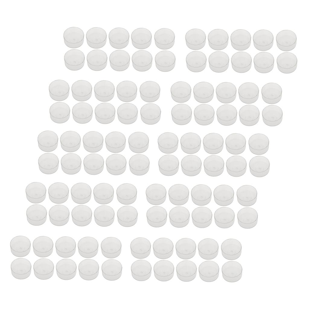 Practical 100 pcs Plastic Tran - Candle Zero recension och pris