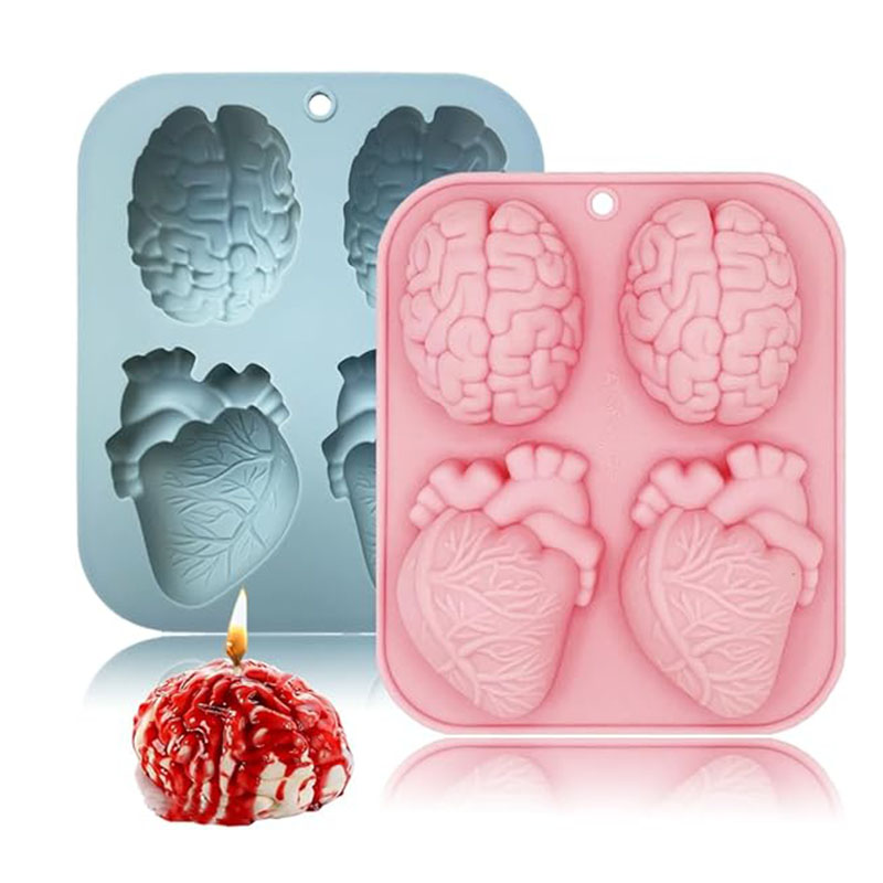 Human Brain And Heart Silicone - Candle Supplies In Bulk recension och pris