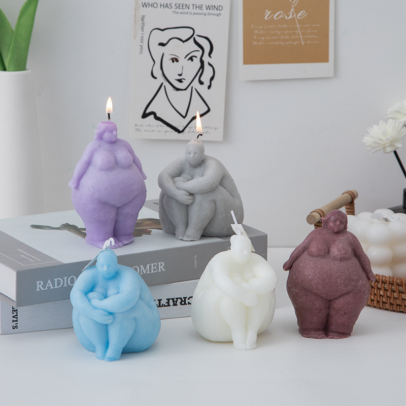 3D Fat Woman/man Portrait Cand - Candle Supplies In Bulk recension och pris