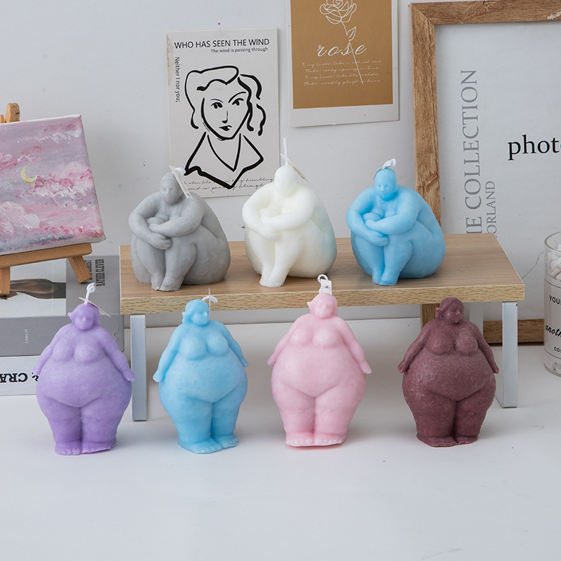 3D Fat Woman/man Portrait Cand - Candle Supplies In Bulk recension och pris