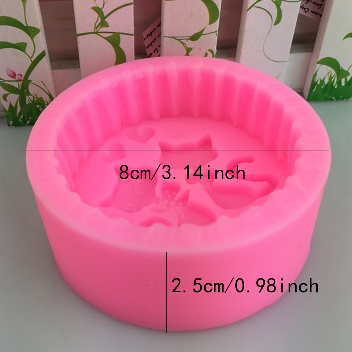 1-Piece Silicone Cat Soap Mold - Candle Supplies In Bulk recension och pris