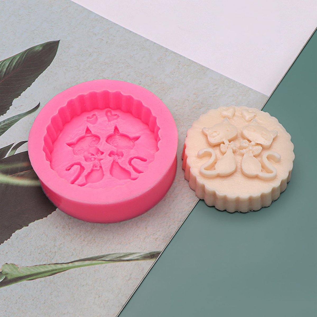 1-Piece Silicone Cat Soap Mold - Candle Supplies In Bulk recension och pris