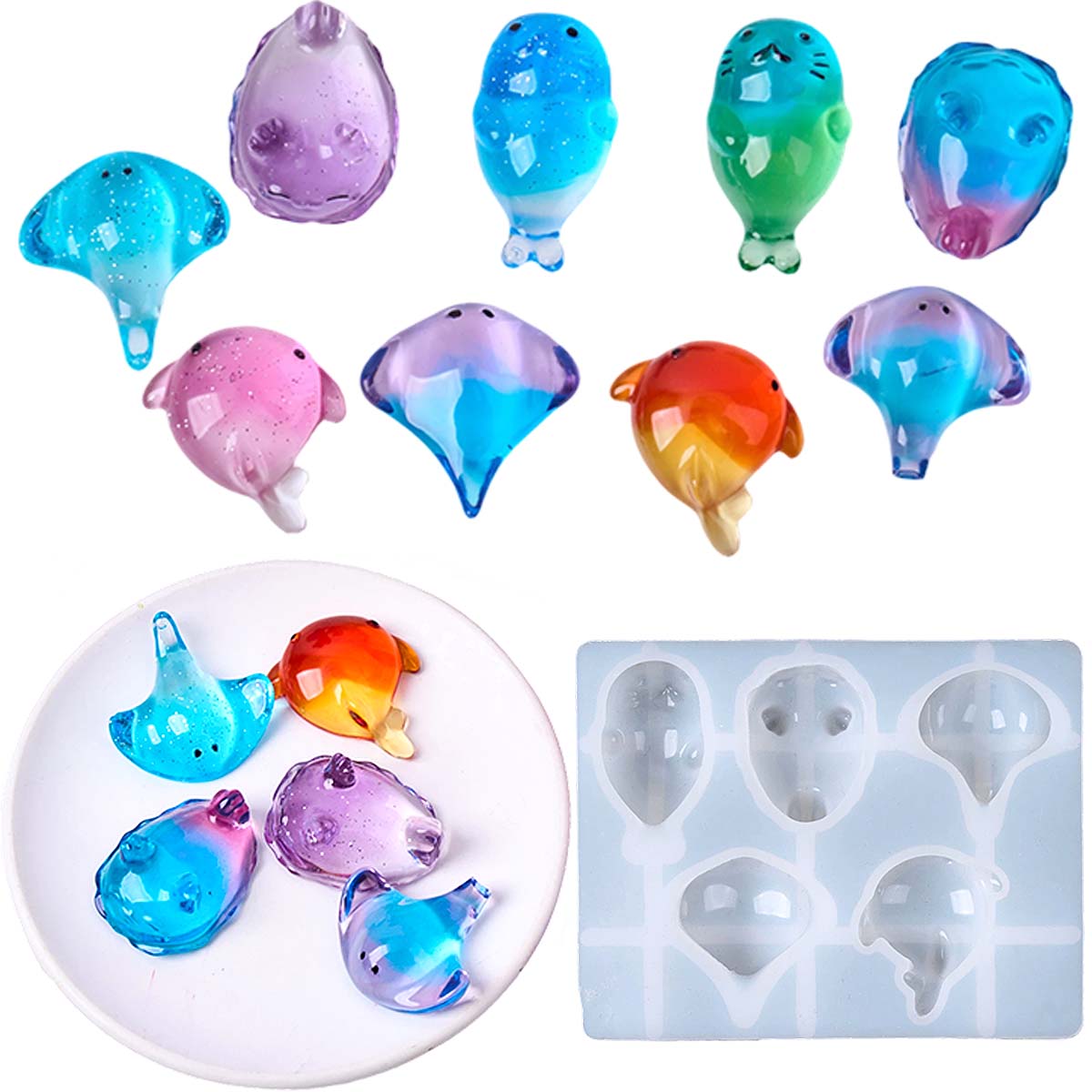 3D Healing Kawaii Manta Ray Wh - Candle Sachet recension och pris