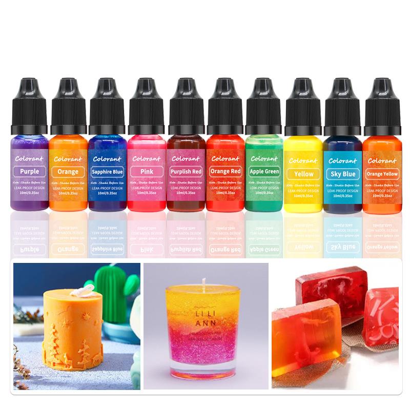 20 Colors 10ml Candle Wax Pigm - Candle Supplies Beeswax recension och pris