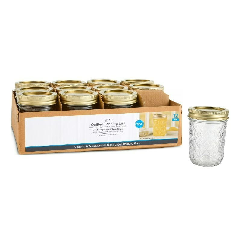 8 oz Mason Jars, Regular Mouth - Mason Jar 8Oz recension och pris