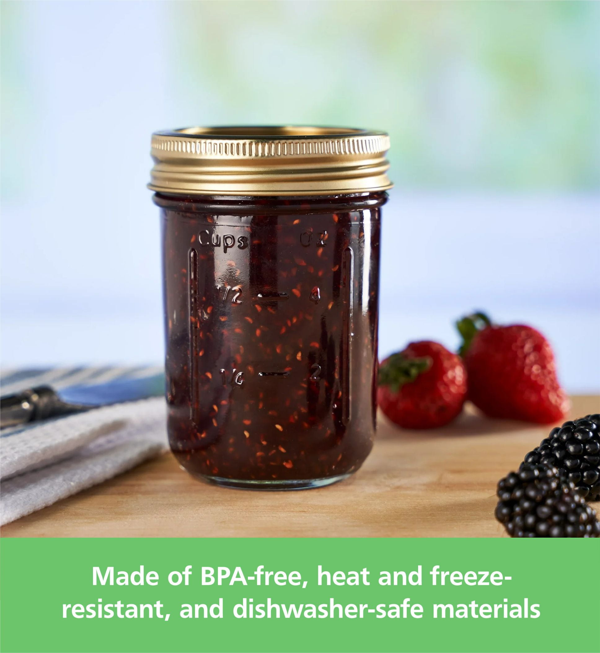 Mainstays 8 oz Mason Jars, Reg - Mason Jar 8Oz recension och pris