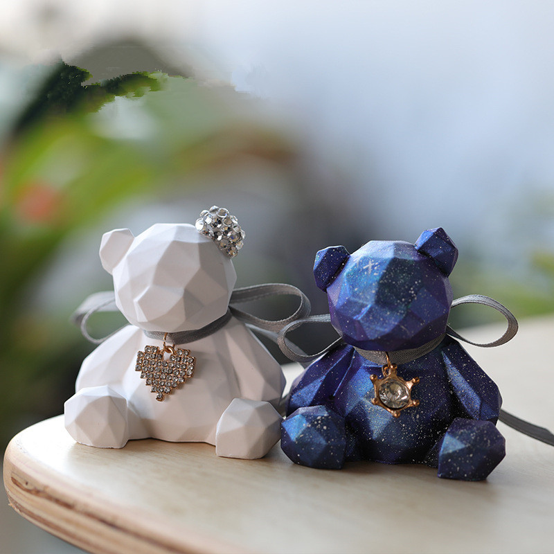 3D Stereo Bear Silicone Mold D - Candle Supplies In Bulk recension och pris