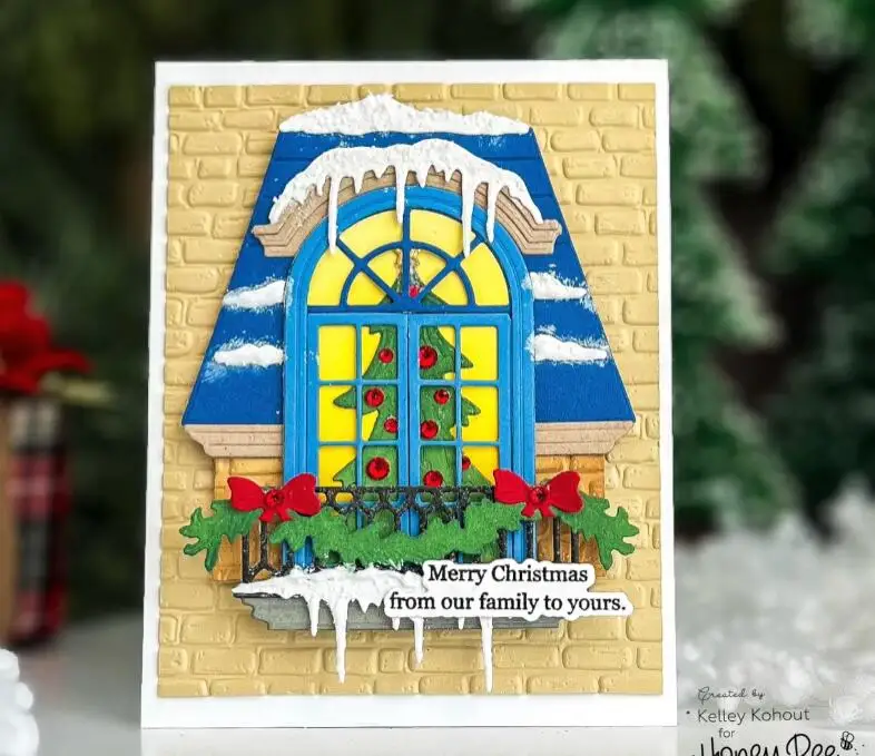 2024 New Christmas House Windo - Candle Sachet recension och pris