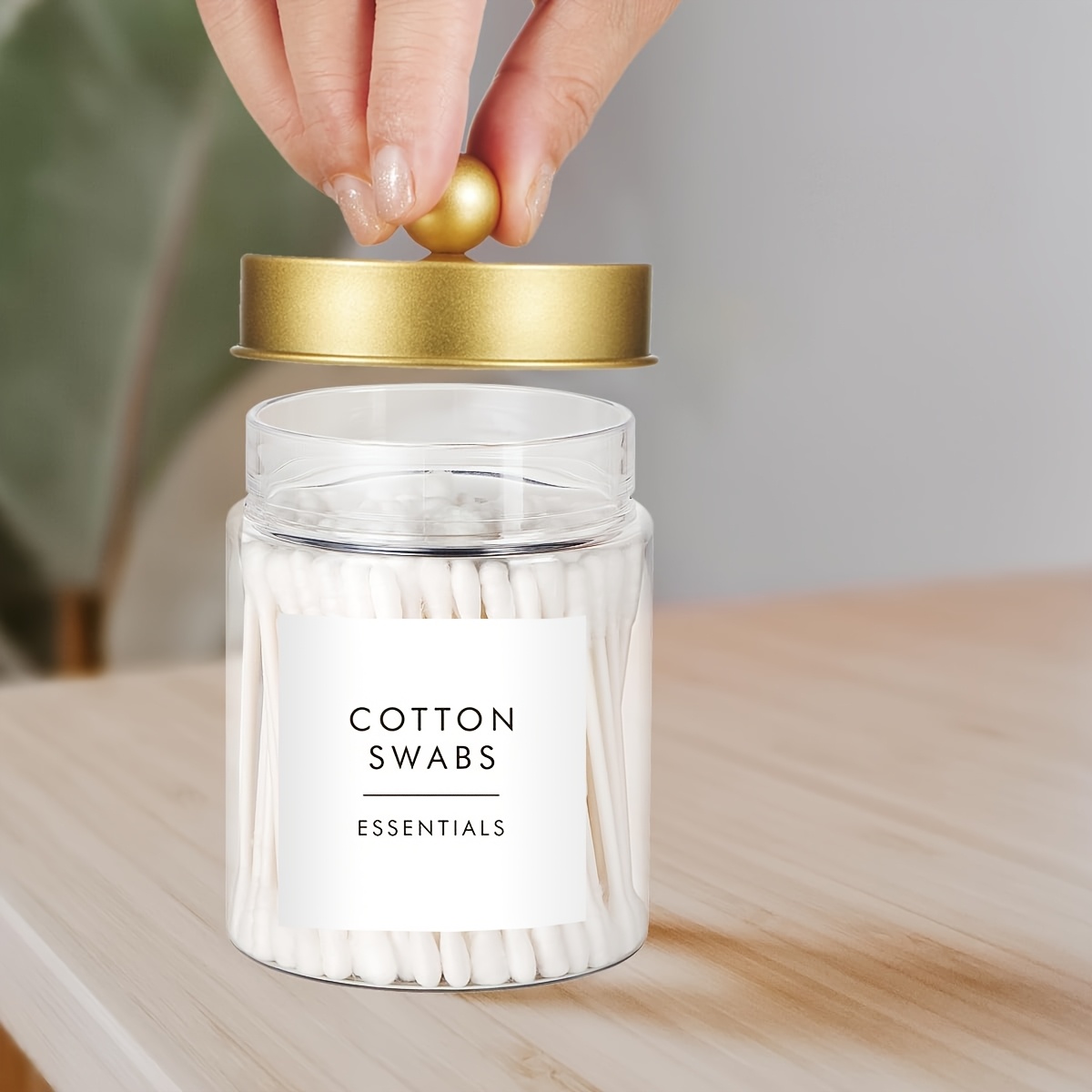 Qtip Holder Dispenser - 8 Oz P - Mason Jar 8Oz recension och pris