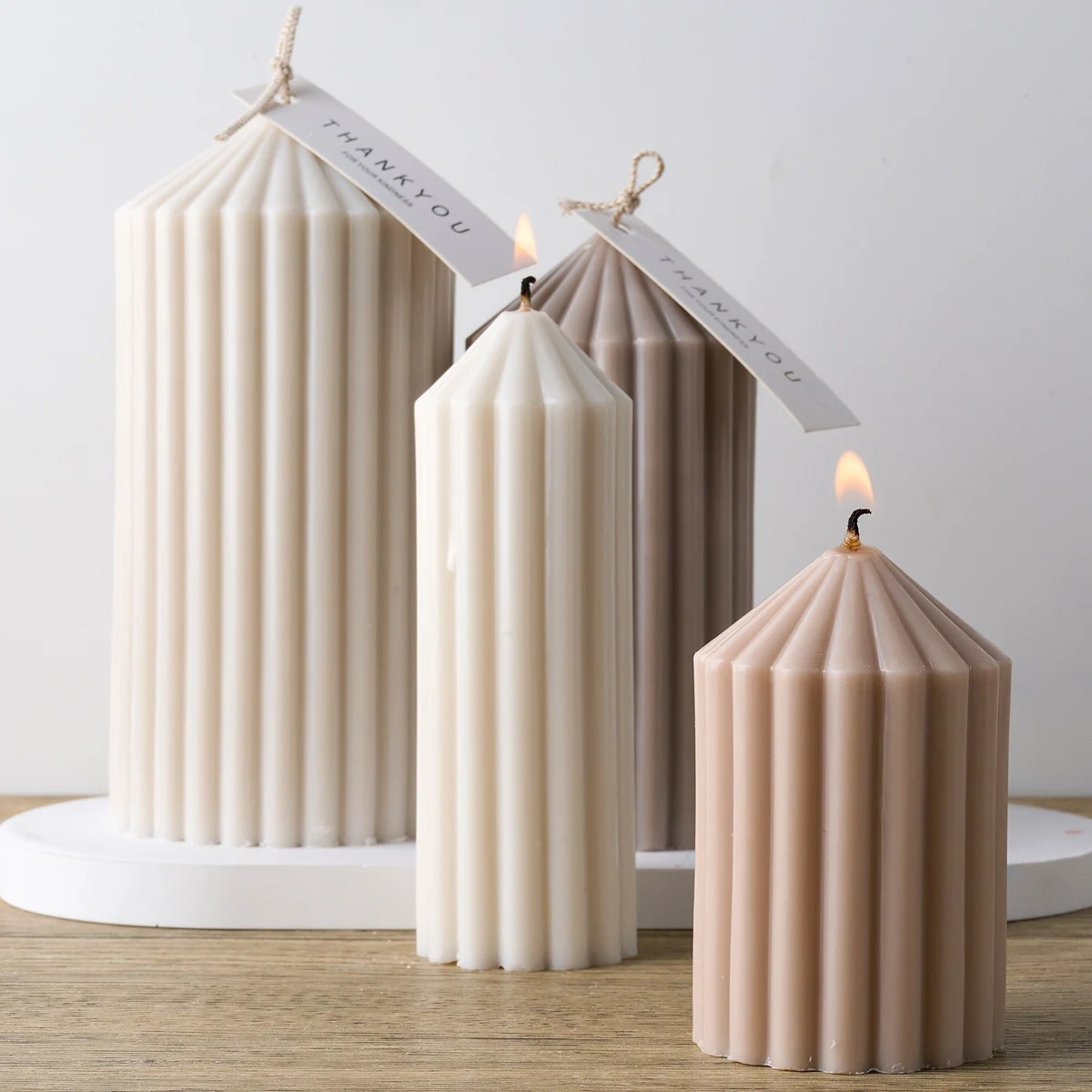 Simply Style Cylindrical Candl - Candle Supplies In Bulk recension och pris