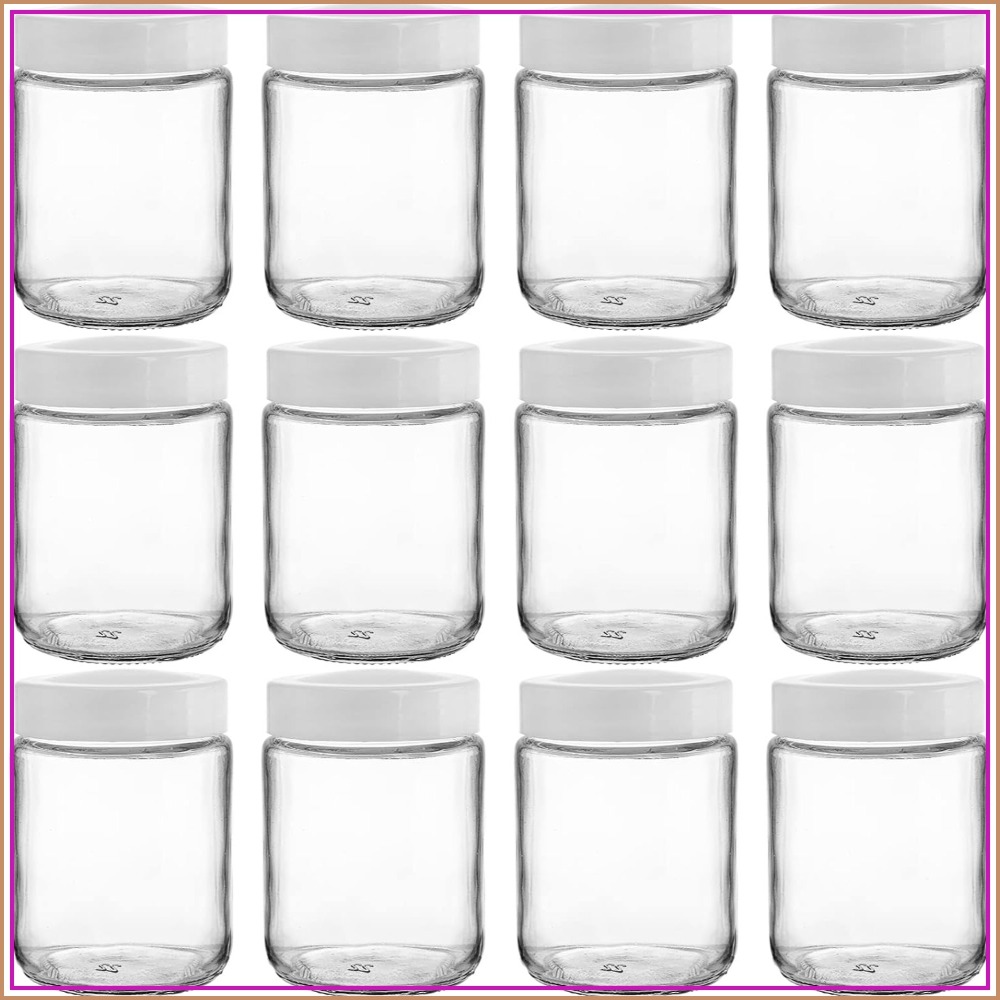 12 Pack 8 oz Glass Mason Jars  - Mason Jar 8Oz recension och pris
