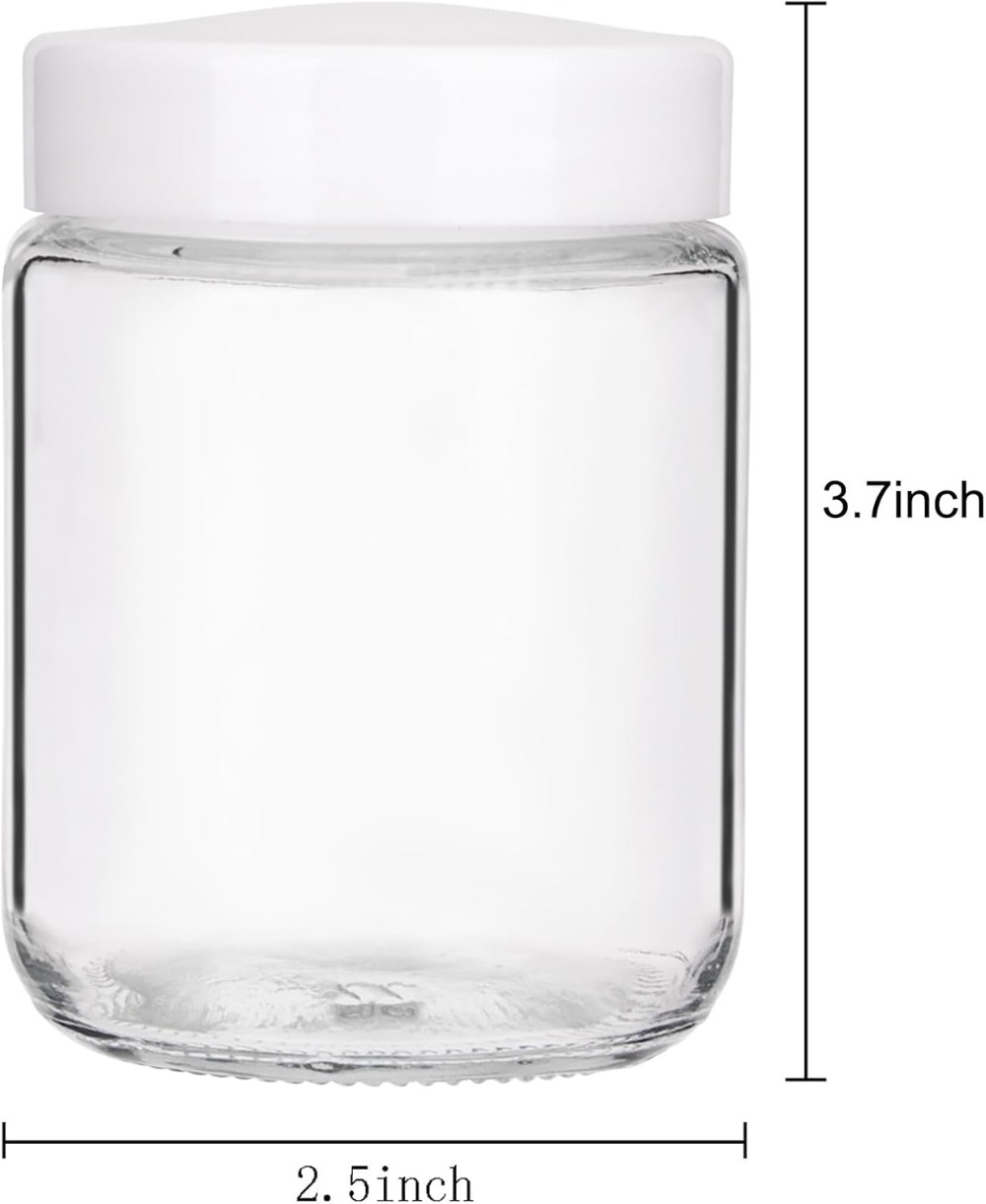 12 Pack 8 oz Glass Mason Jars  - Mason Jar 8Oz recension och pris