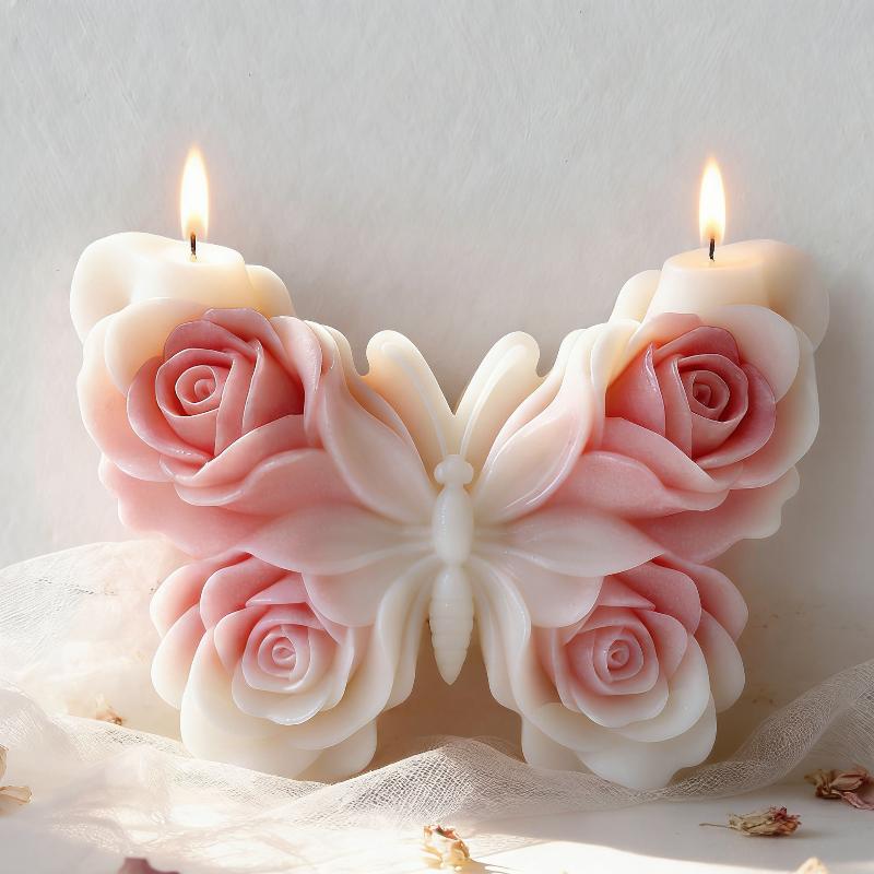 DIY Rose Butterfly Form Silico - Candle Supplies In Bulk recension och pris
