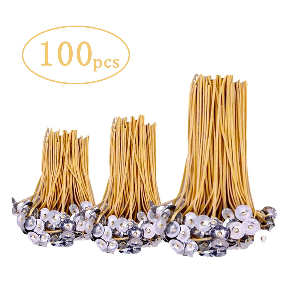 100Pcs Beeswax Candle Wicks 9- - Candle Supplies Beeswax recension och pris