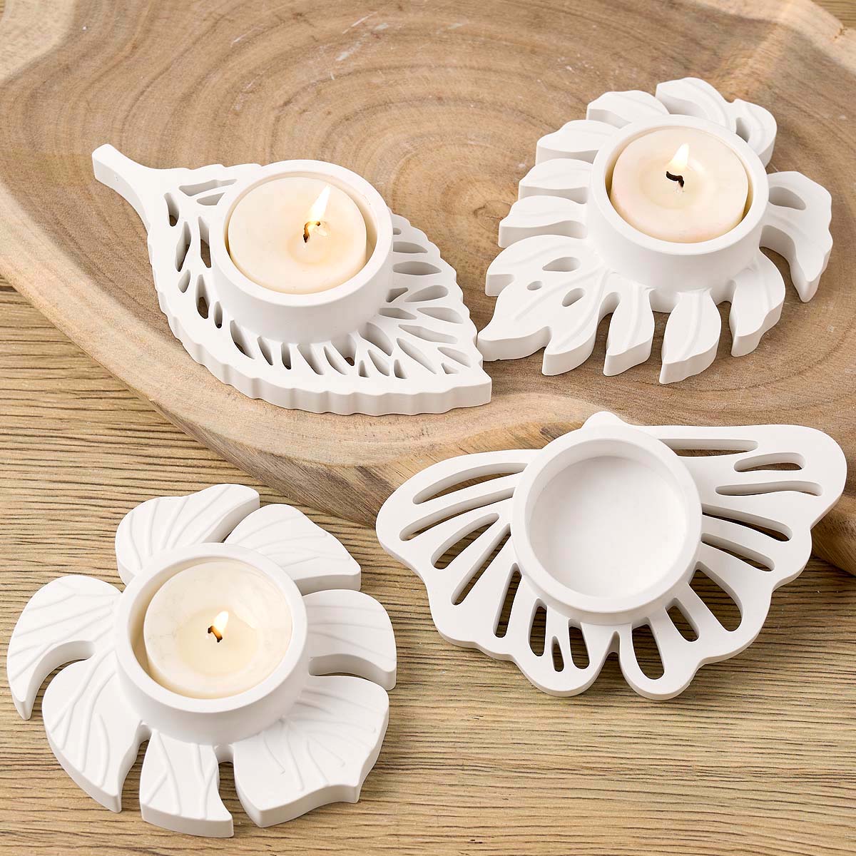 Leaves Candlestick Silicone Mo - Candle Zero recension och pris